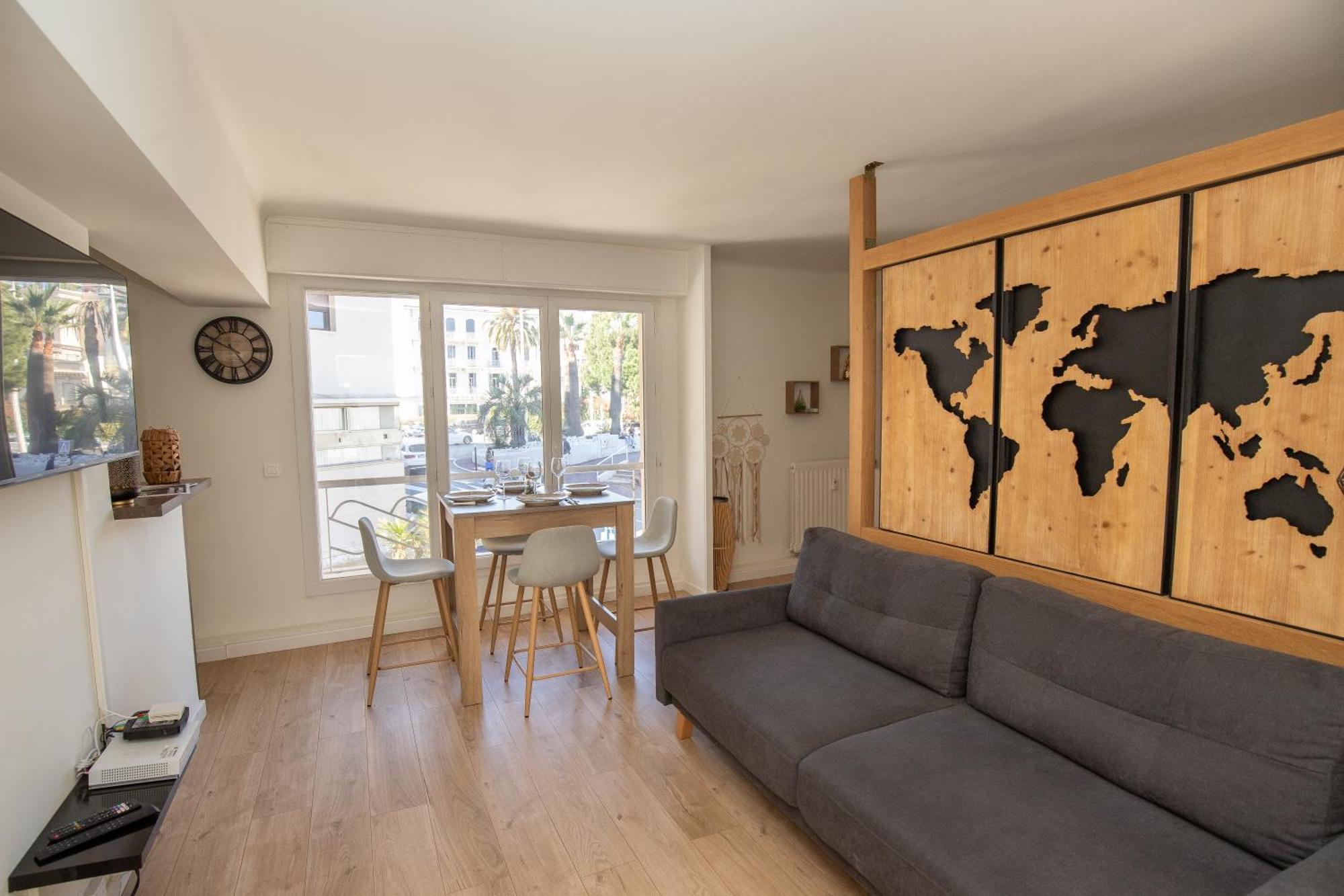 La Chic Riviera - Clim - Wifi - Croisette Apartment Cannes Ngoại thất bức ảnh