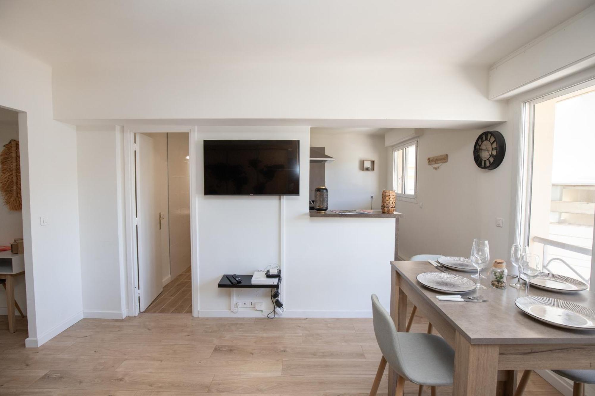 La Chic Riviera - Clim - Wifi - Croisette Apartment Cannes Ngoại thất bức ảnh
